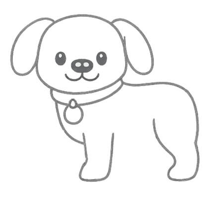 How to Draw Dog for Teens Step 04