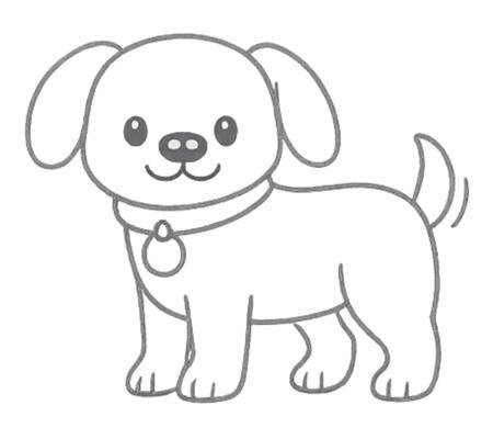How to Draw Dog for Teens Step 06