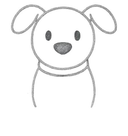 How to Draw Puppy for Tweens 03