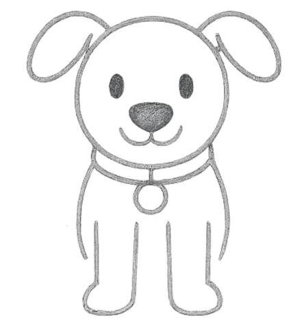 How to Draw Puppy for Tweens 04