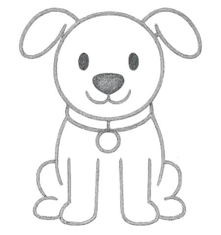 How to Draw Puppy for Tweens 05