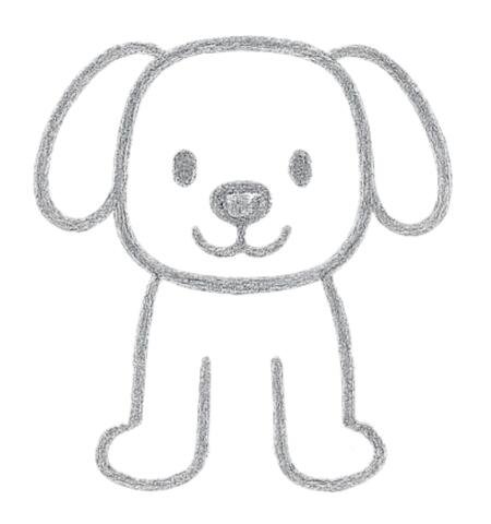 How to Draw Puppy for Kids Puppy Step 04