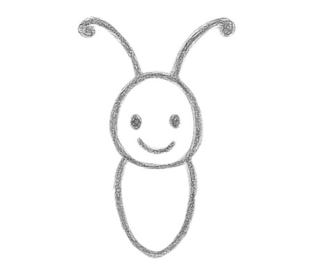 How to Draw a Butterfly for Kids Step 04