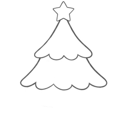 How to Draw a Christmas Tree for Teens Step 03