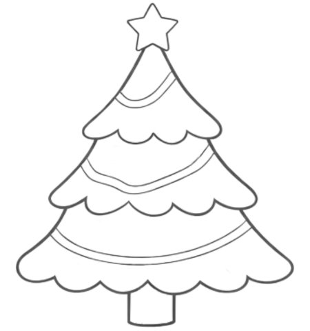 How to Draw a Christmas Tree for Teens Step 05