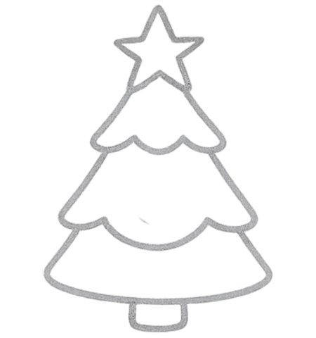 How to Draw a Christmas Tree for Tweens Step 05