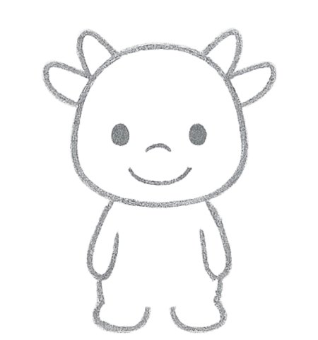 How to Draw a Dragon for Kids Step 03