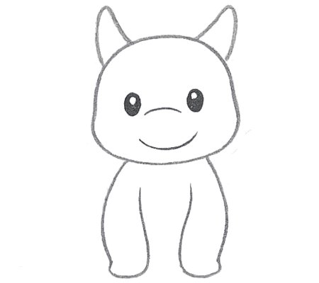 How to Draw a Dragon for Tweens Step 02