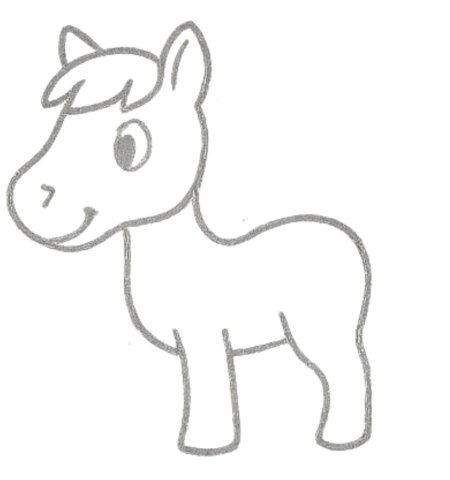 How to Draw a Horse for Tweens Step 04