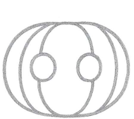 How to Draw a Pumpkin for Tweens Step 04