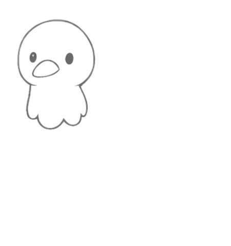 How to Draw a Turkey for Adults Step 02