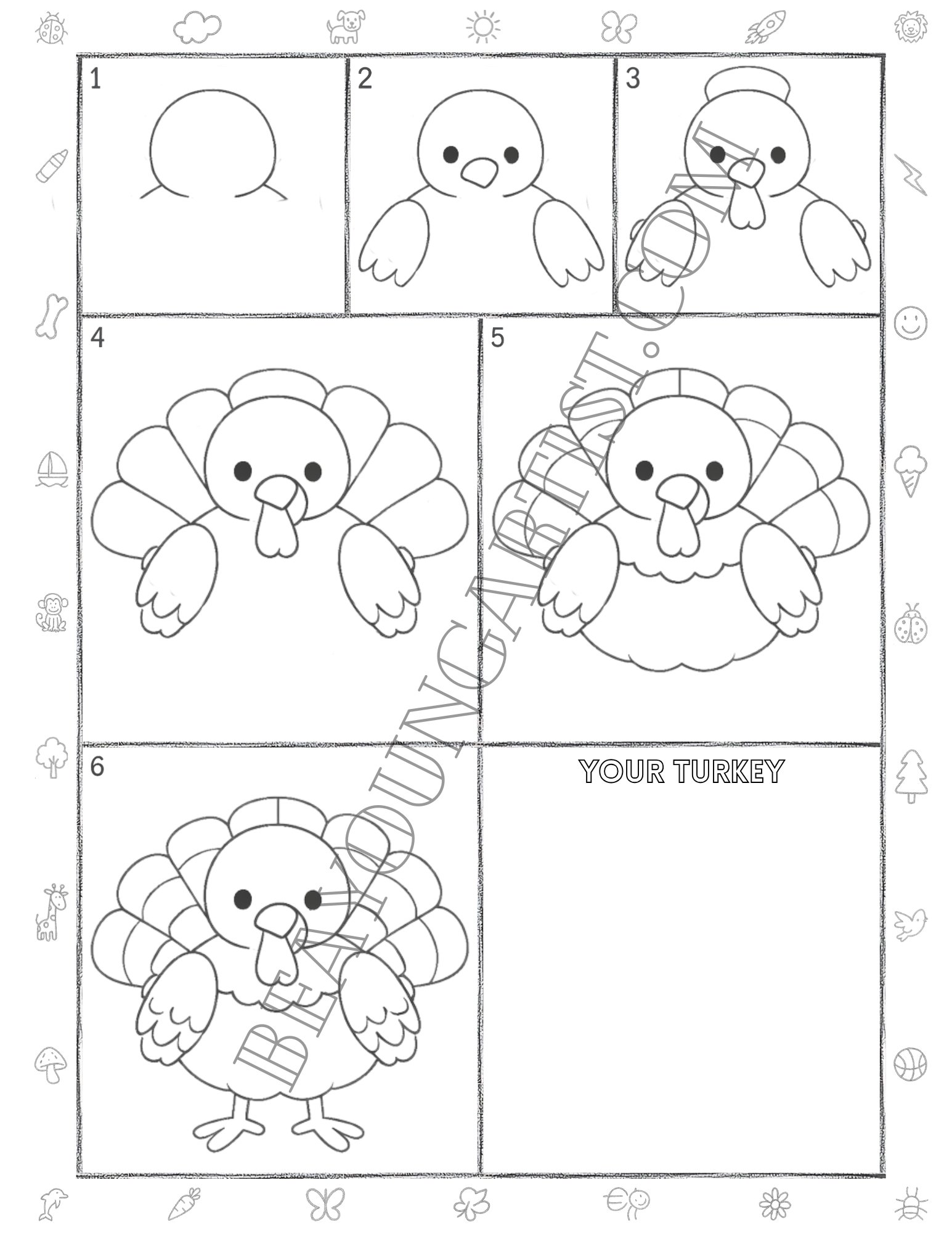 Teens Printable Full Page for Download and Practice