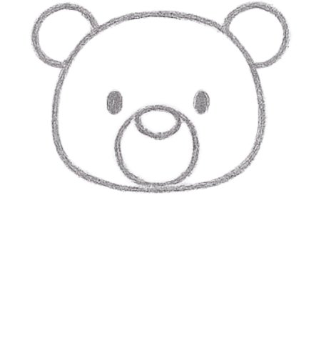 How to Draw a Bear for Kids Step 03