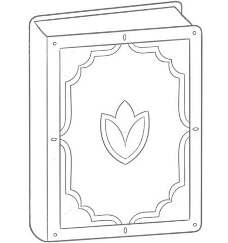 How to Draw a Book for Adults Step 04