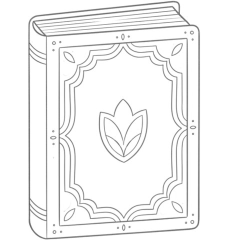 How to Draw a Book for Adults Step 05