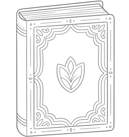 How to Draw a Book for Adults Step 06