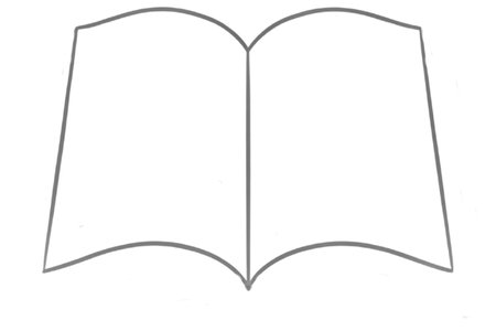 How to Draw a Book for Teens Step 02