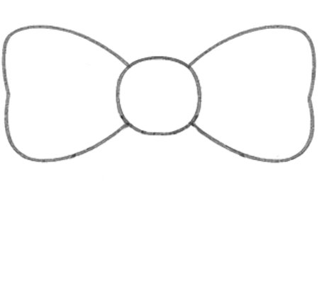 How to Draw a Bow for Tweens Step 02
