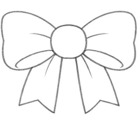 How to Draw a Bow for Tweens Step 05