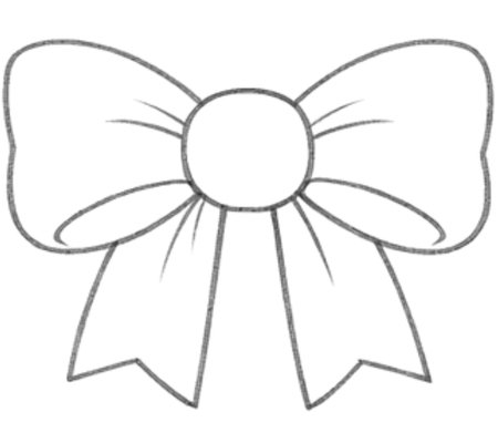How to Draw a Bow for Tweens Step 06