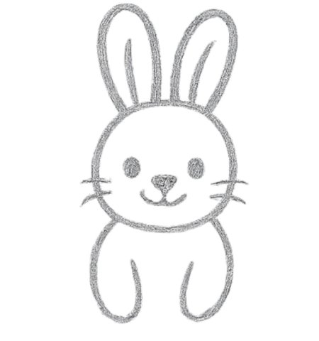 How to Draw a Bunny for Tweens Step 04
