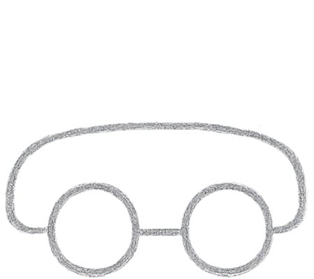 How to Draw a Car for Kids Step 02
