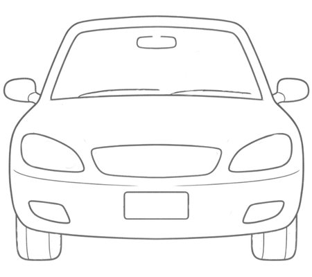 How to Draw a Car for Teens Step 03