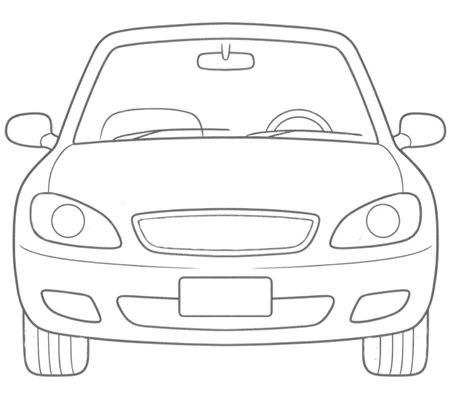 How to Draw a Car for Teens Step 04