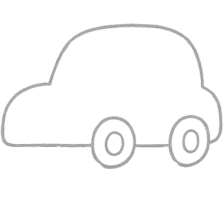 How to Draw a Car for Tweens Step 03