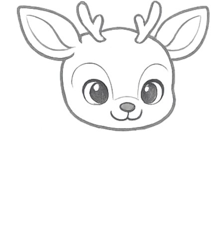 How to Draw a Deer for Tweens Step 03