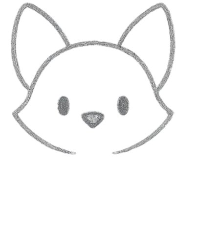How to Draw a Fox for Tweens Step 02