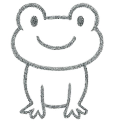 How to Draw a Frog for Kids Step 05