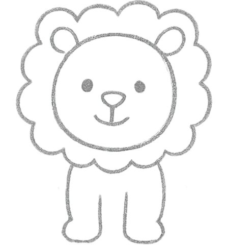 How to Draw a Lion for Tweens Step 04