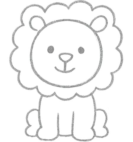 How to Draw a Lion for Tweens Step 05