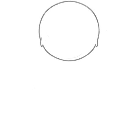 How to Draw a Monkey for Adults Step 01