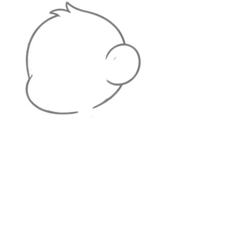 How to Draw a Monkey for Teens Step 01