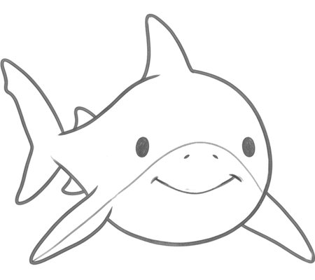 How to Draw a Shark for Teens Step 05