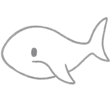 How to Draw a Shark for Tweens Step 03
