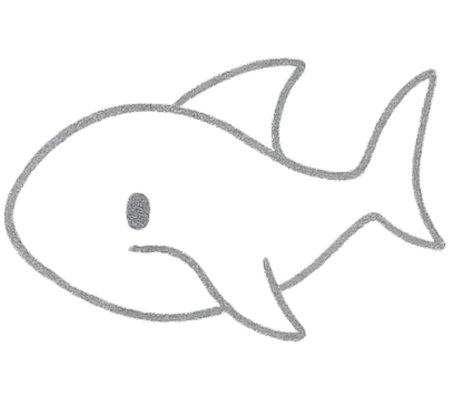 How to Draw a Shark for Tweens Step 04