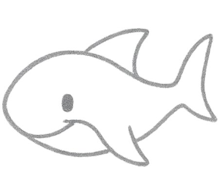 How to Draw a Shark for Tweens Step 05