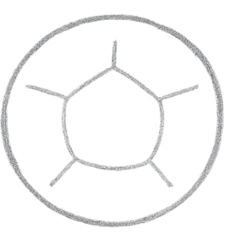 How to Draw a Soccer Ball for Kids Step 03