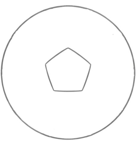 How to Draw a Soccer Ball for Teens Step 02