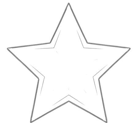 How to Draw a Star for Teens Step 05