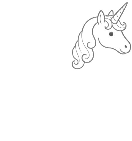 How to Draw a Unicorn for Adults Step 03