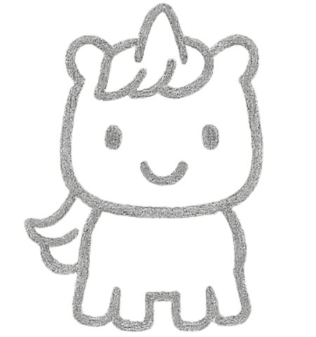 How to Draw a Unicorn for Kids Step 05