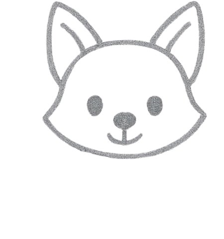 How to Draw a Wolf for Kids Step 03